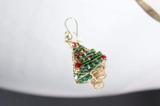 Christmas Tree Earrings