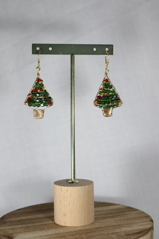 Christmas Tree Earrings