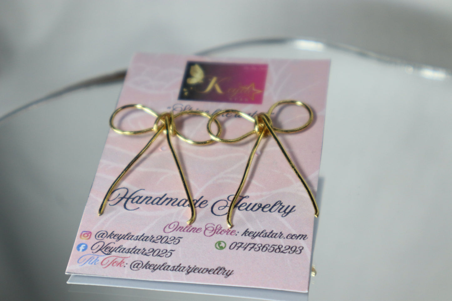 Winter Bows Earrings