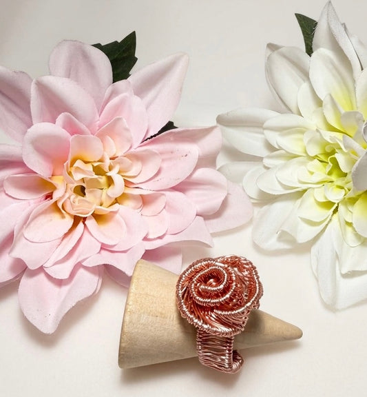 Rosa Ring - Hand-Women Elegante