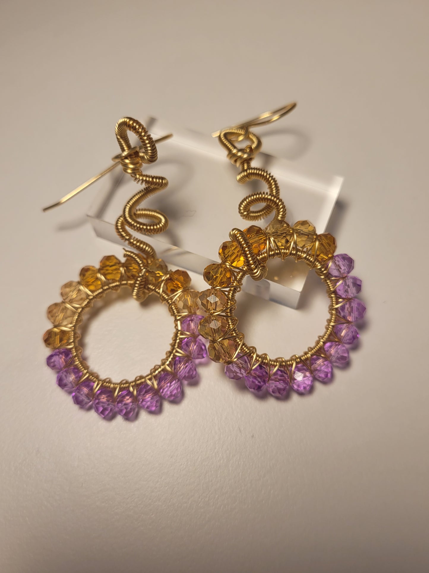“Aurora” Circular Earrings