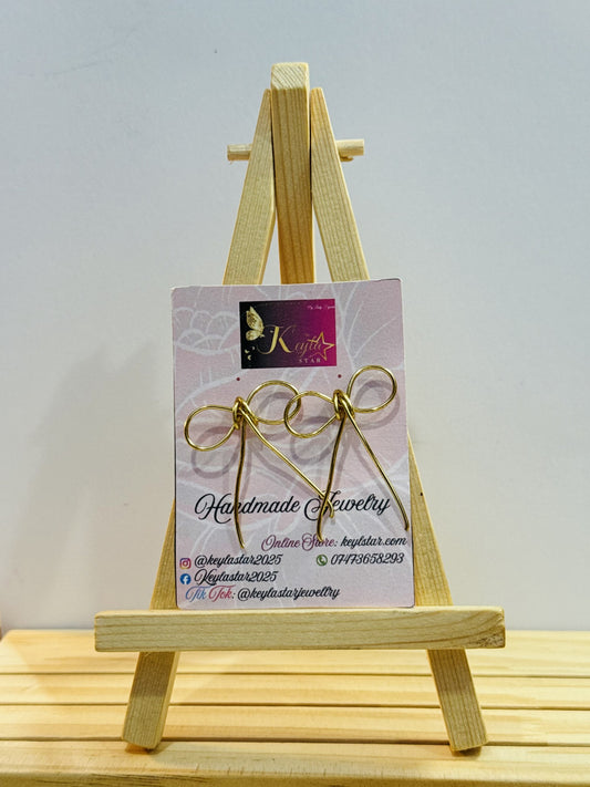 Winter Bows Earrings